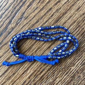 J. Crew Bracelet Beaded Rope